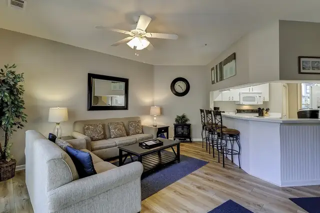Living room at Ocean Breeze 39